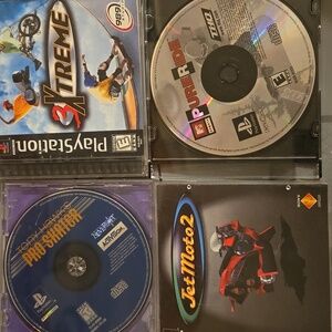 Sony PlayStation 1 bundle of games